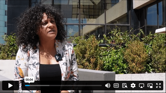 Testemunho em vídeo de Sandra Ferreira